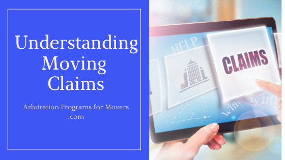 Understand moving company claim process